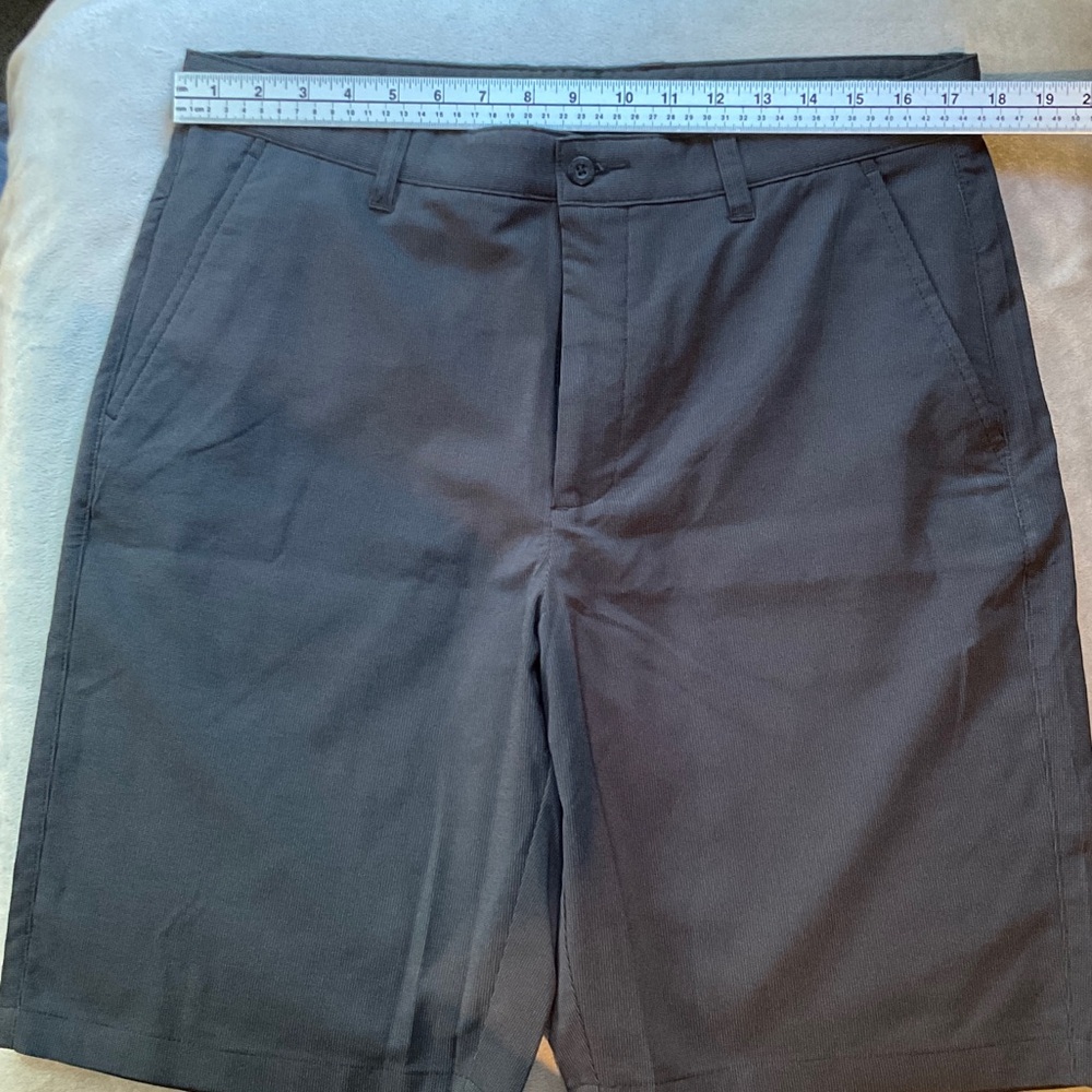Sunice Men's Charcoal Flat Front Shorts
